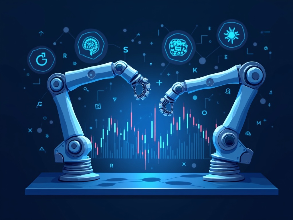 AI algorithms and machine learning powering automated trading